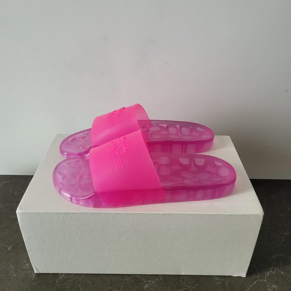 $78 *NEW* COACH Ulyssa Pool Slides Sizes 8 & 9 - Picture 7 of 10